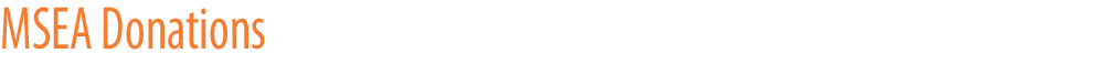MSEA Donations